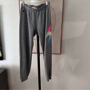 Aviator nation sweatpants lightning bolt s M